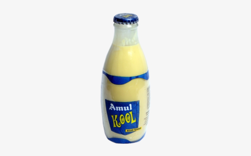 Kesar, 200 Ml Glass Bottle - Amul Kool Flavoured Milk, transparent png