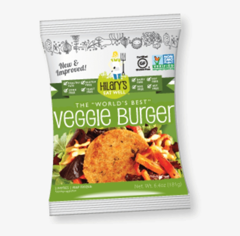 This Millet And Quinoa Based Patty Was Defined By Its - Hilary's Eat Well Veggie Burger, transparent png