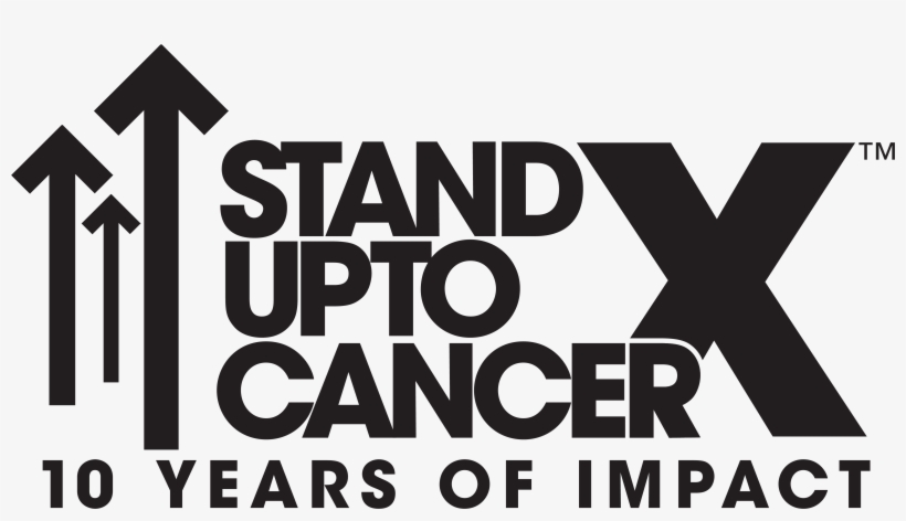 10 Years Logo - Stand Up To Cancer 2018 Show, transparent png