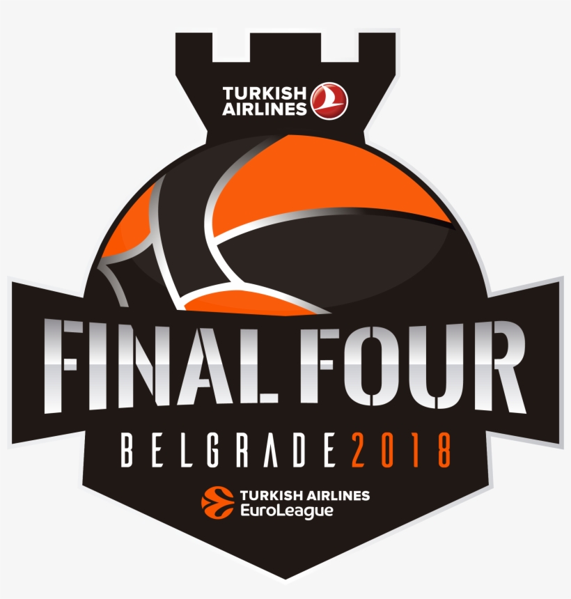 Final Four 2018 Belgrade Logo, transparent png