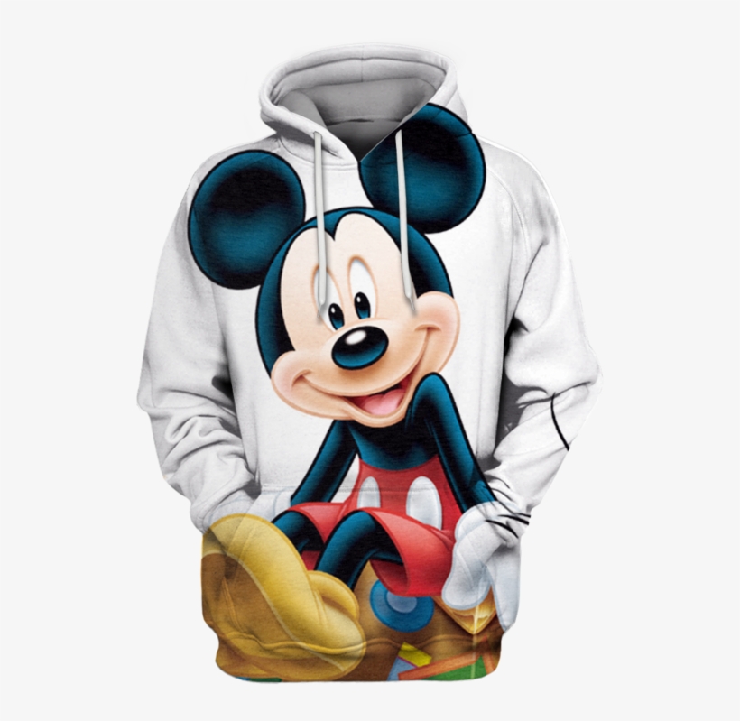 Anime Mickey Mouse Hoodie 3d - Nálepky Na Stenu Mickey, transparent png