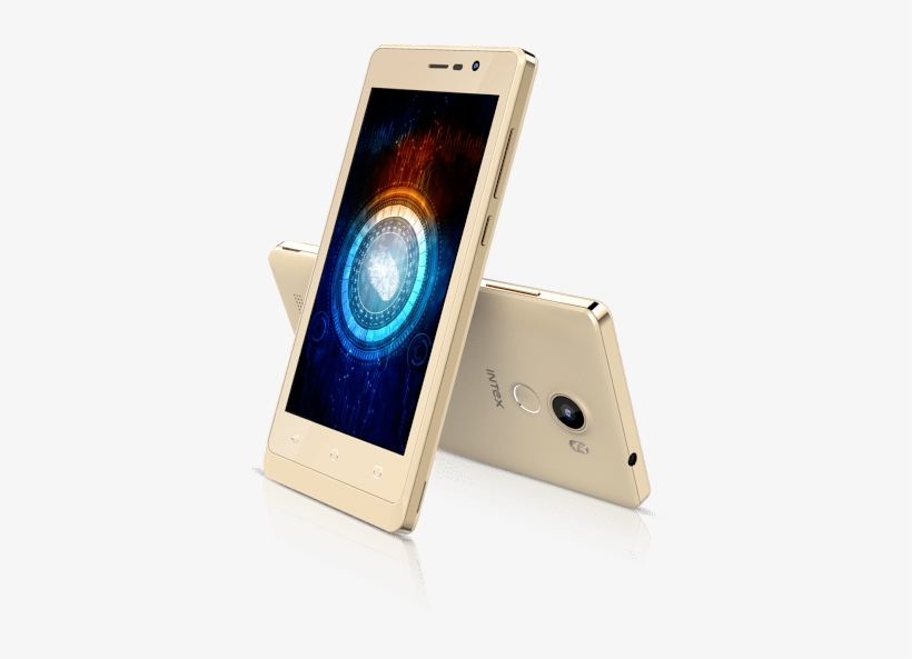 Intex Aqua Secure With Fingerprint Scanner And Usb - Intex Aqua Secure Mobile, transparent png