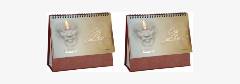 Gathbandhan Sai Ram Theme Desk Calender 2018 Table - Calendar, transparent png