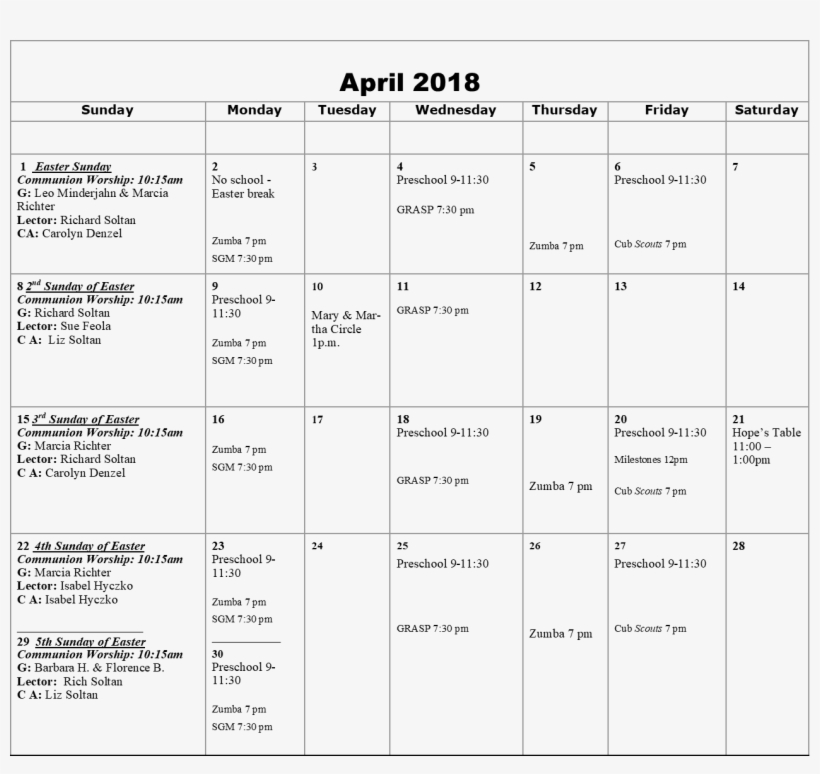 Tim's Calendar Of Events - Number, transparent png