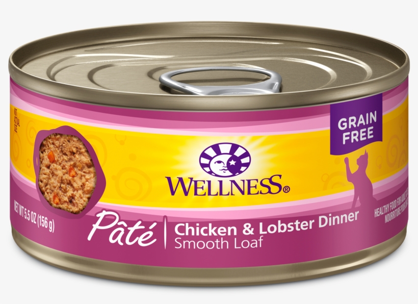 Chicken And Lobster Pate - Wellness Natural Pet Food Wellness Complete Health, transparent png