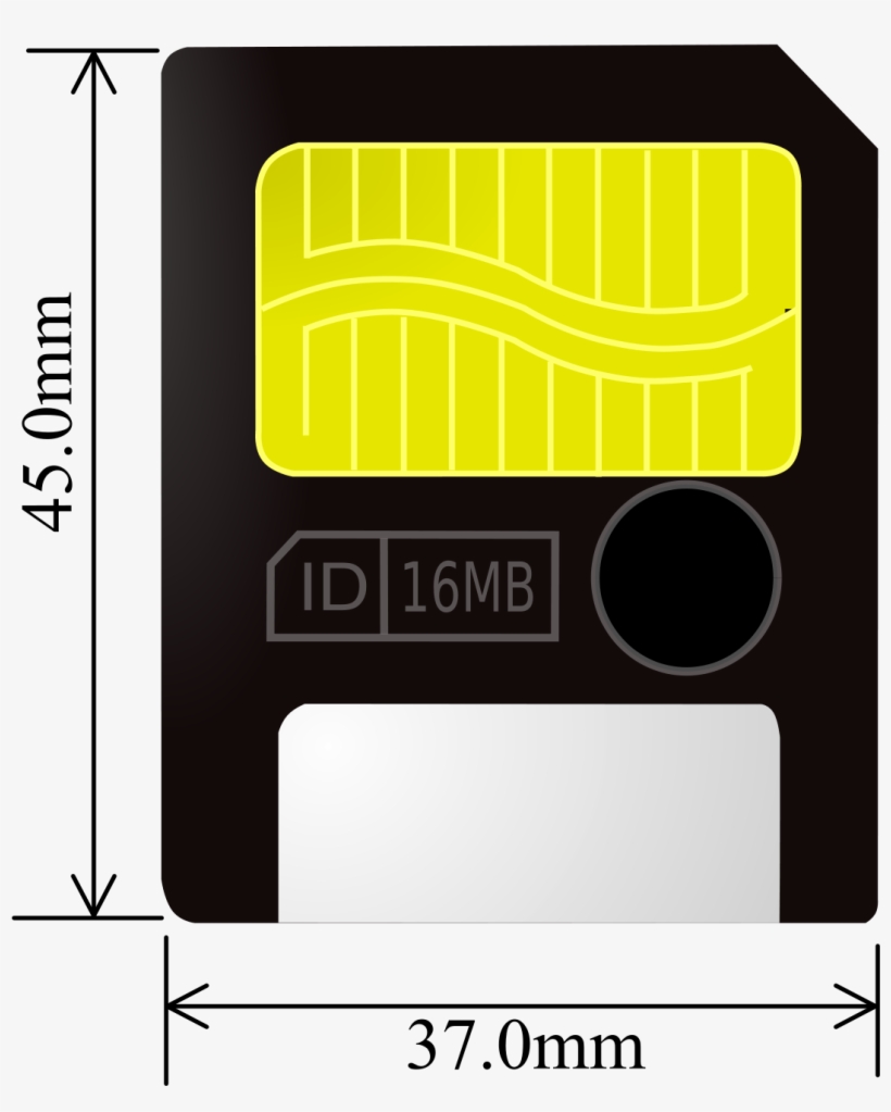 Smart Media Card Png, transparent png
