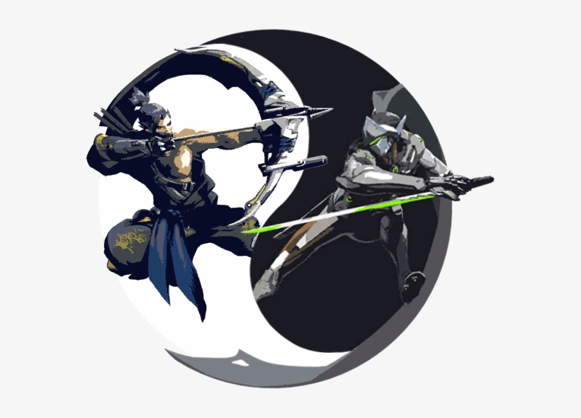 Http - //i - Imgur - Com/idkvbkh - Hanzo And Genji Spray, transparent png