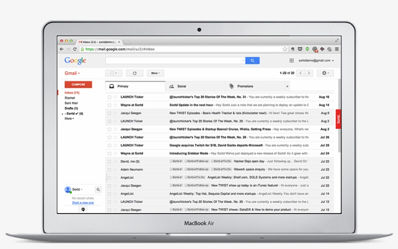 Sortd Gmail, transparent png