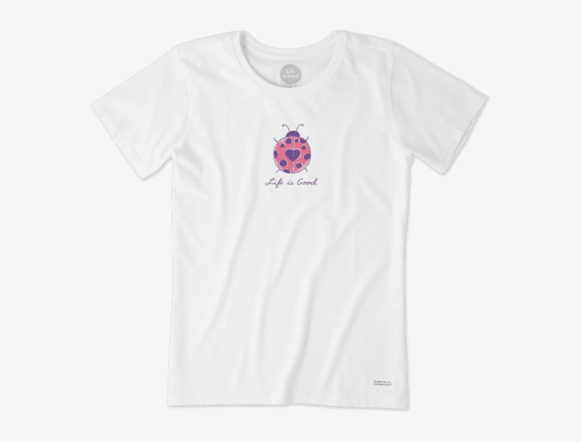 Women's Ladybug Love Crusher - Amy Ordman Shirt, transparent png