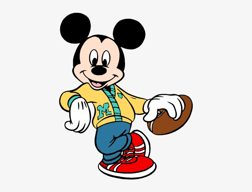 Disney Football Clip Art - Minnie Mouse, transparent png