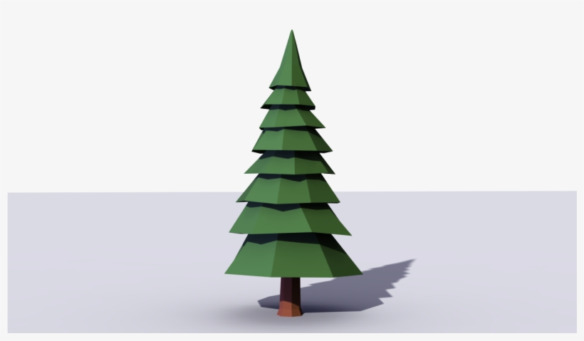 Pine Tree 10 - Low Poly Group Of Tree Png, transparent png