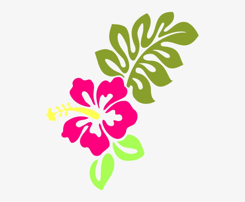 Pink Hibiscus Cliparts - Hibiscus Clip Art, transparent png