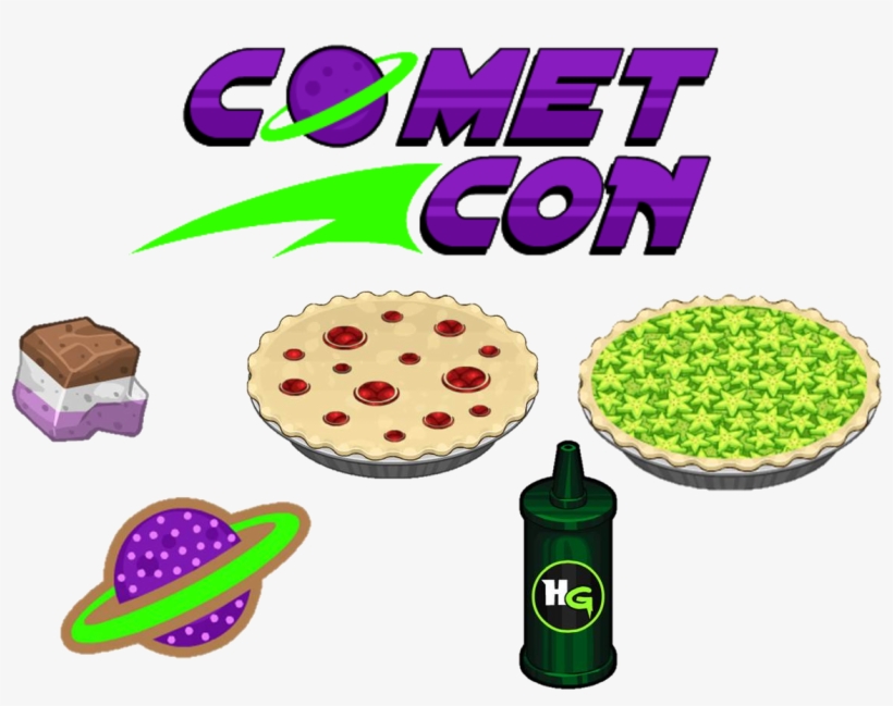 Comet Con Ingredients - Cometcon Logo, transparent png