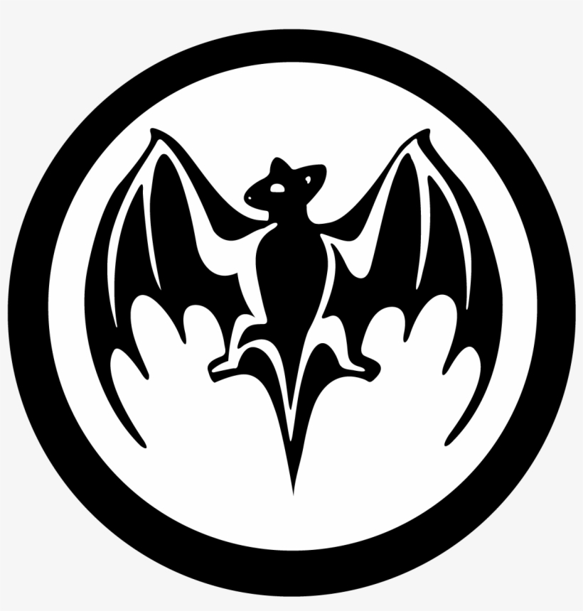 Bacardi Bat Logo Vector - Bacardi Logo, transparent png