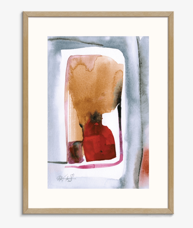 Kathy Morton Stanion Watercolor Abstraction - Artist Lane Watercolor Abstraction 228 By Kathy Morton, transparent png