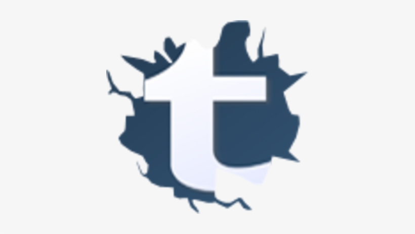 Free High Quality Tumblr Logo Icon - Logo Cracked, transparent png