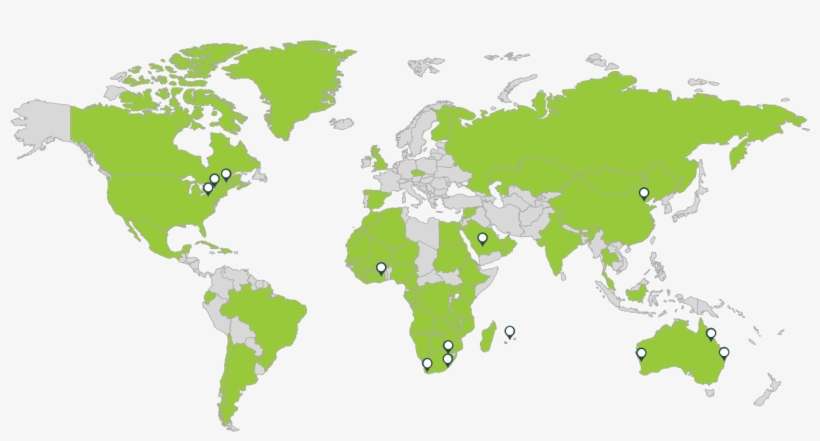 About Us Map - World Map For Pointing, transparent png