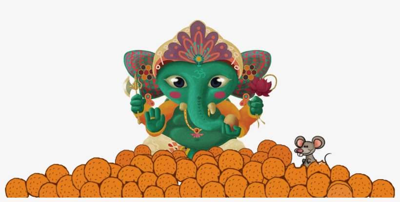 Known As God Of Prosperity, Wisdom, Wealth, Knowledge, - Hd Ganesh Ji Png, transparent png