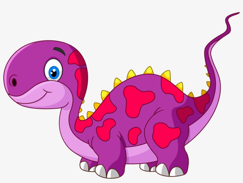 Dinosaurs Vector Watercolor - Cute Cartoon Dinosaur, transparent png