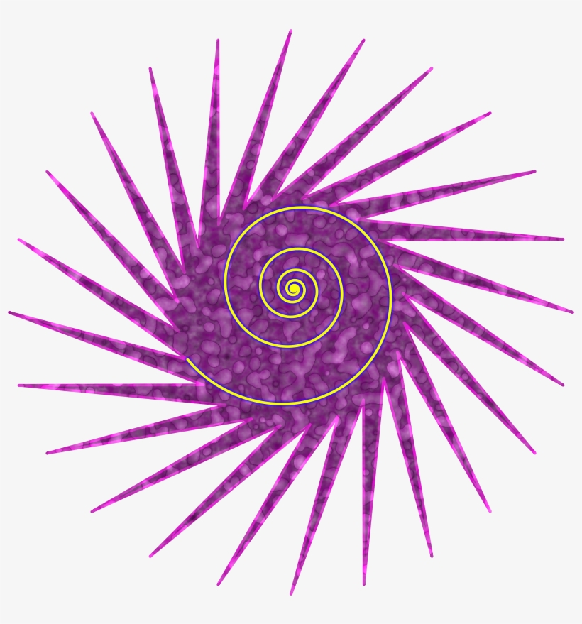 Purple Clipart Spiral - Clip Art, transparent png