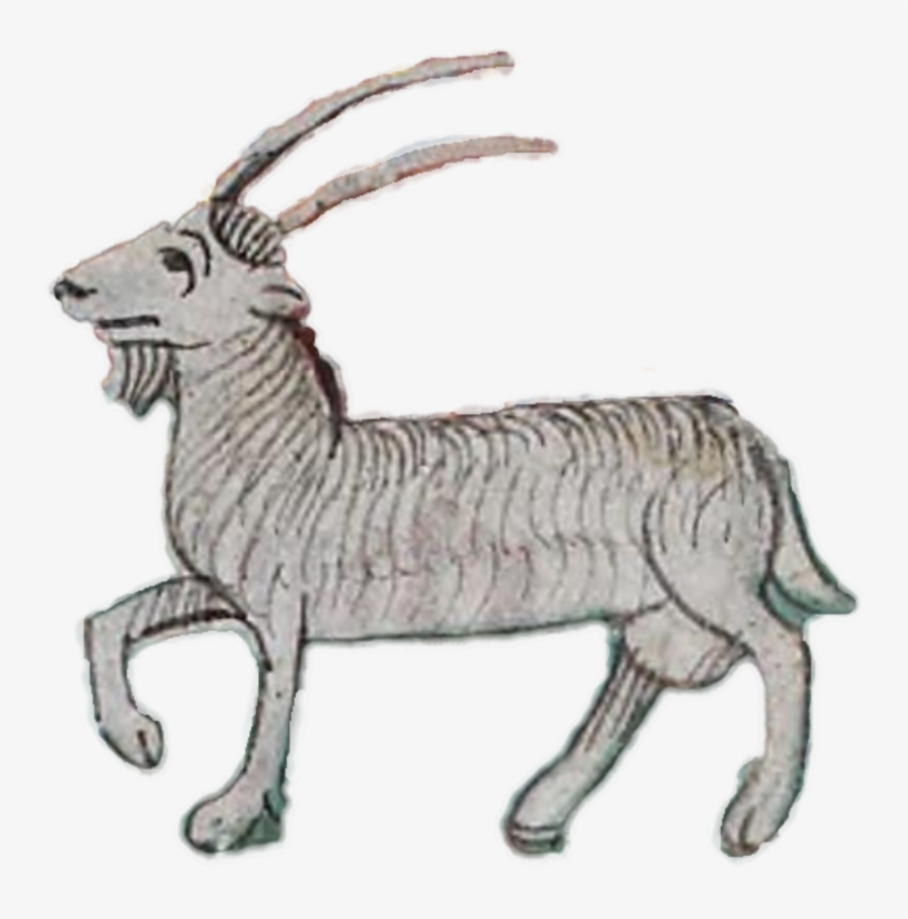 Goat Visual Arts Caprinae Glitch Art - Clip Art, transparent png