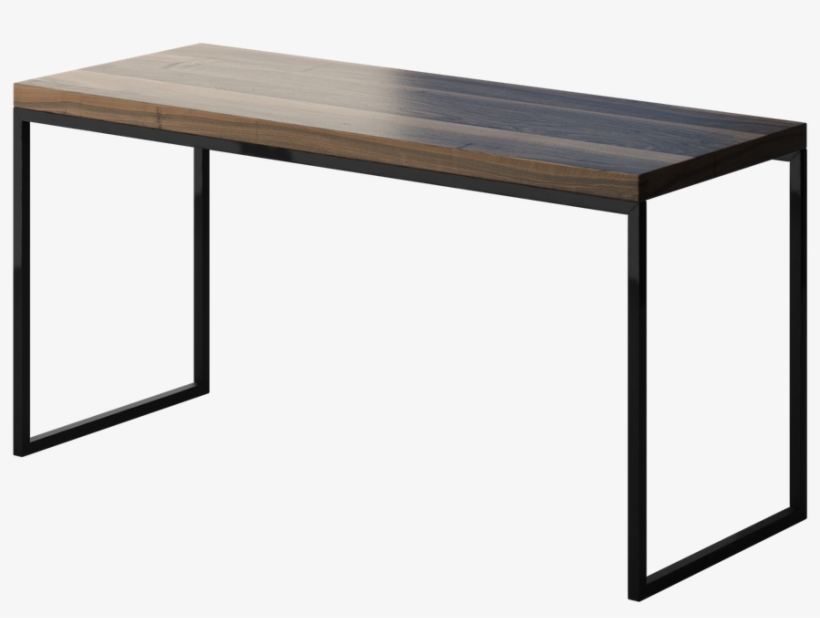 Svg Freeuse Library Industrial Chic Modern Desk - Noir Havana Dining Table, transparent png
