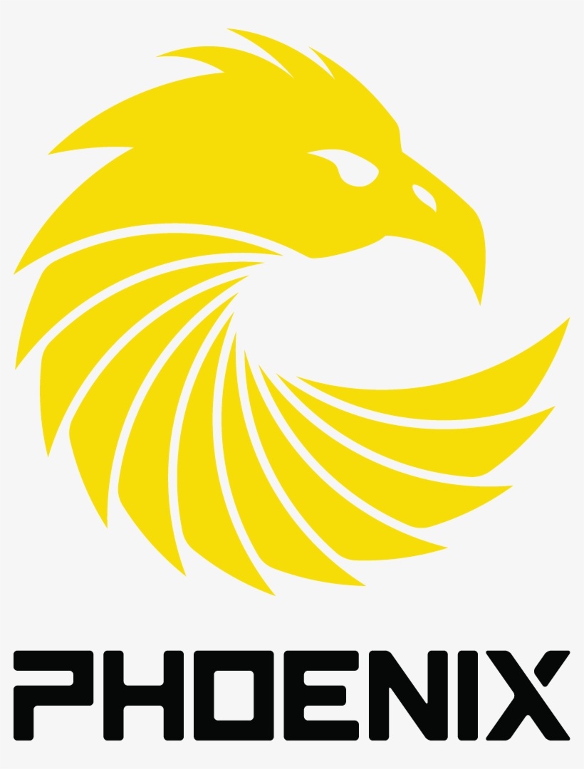 01 Ek® Mlc Logo-phoenix Vertical Black Tl - Eagle, transparent png