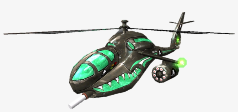 Infantry "kozak Aha-c64" Attack Helicopter - Serious Sam 2 Helicopter, transparent png