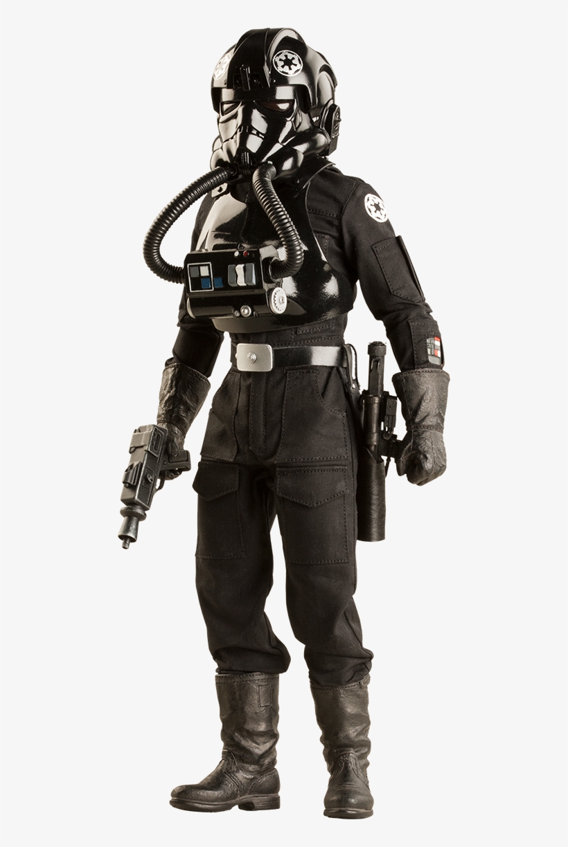Imperial Tie Fighter Pilot Action Figure - Sideshow Collectibles Star Wars Imperial Tie Fighter, transparent png