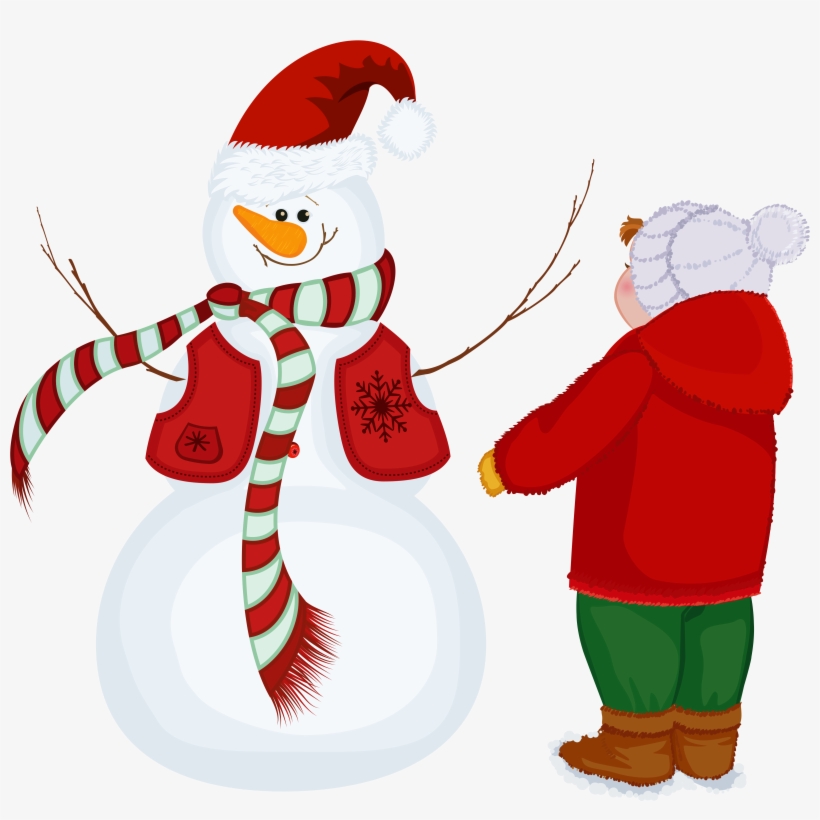 Transparent Christmas Kid, transparent png