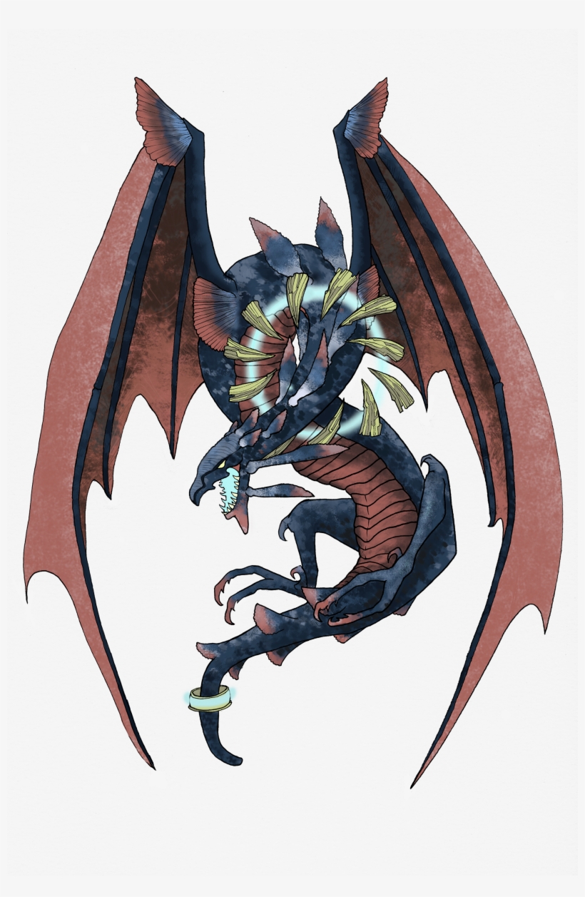 Twintania - Dragon, transparent png