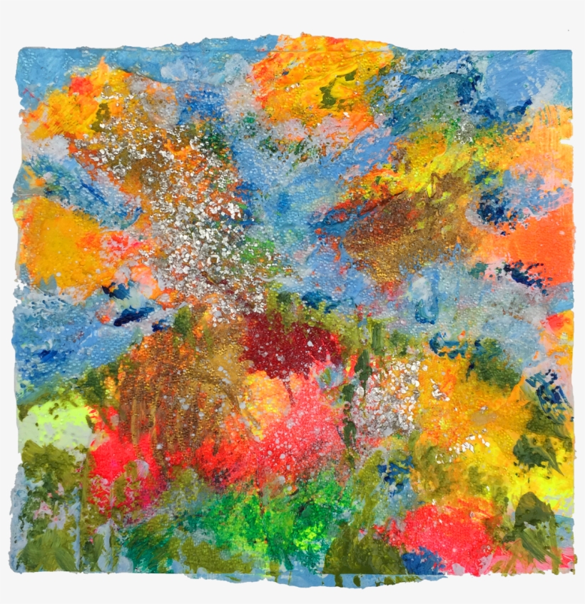 Original Acrylic Painting On Paper, transparent png