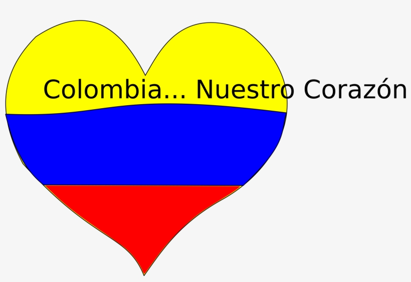 This Free Icons Png Design Of Colombia Corazón, transparent png