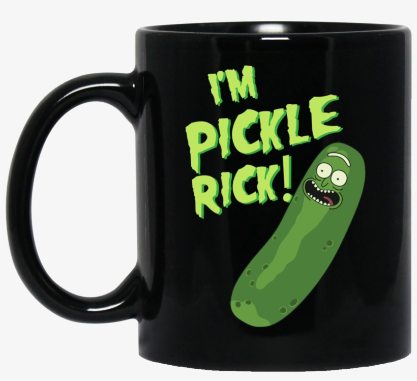 I'm Pickle Rick Coffee Mugs - Pickle Rick, transparent png