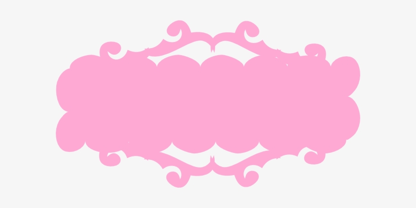 Small - Pink Ribbon Banner Png, transparent png