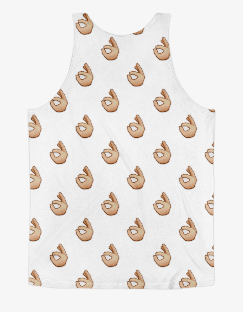 All Over Emoji Tank Top - Emoji, transparent png