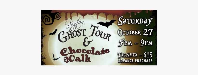 2nd Annual Stayton Ghost Tour And Chocolate Walk - Oregon, transparent png