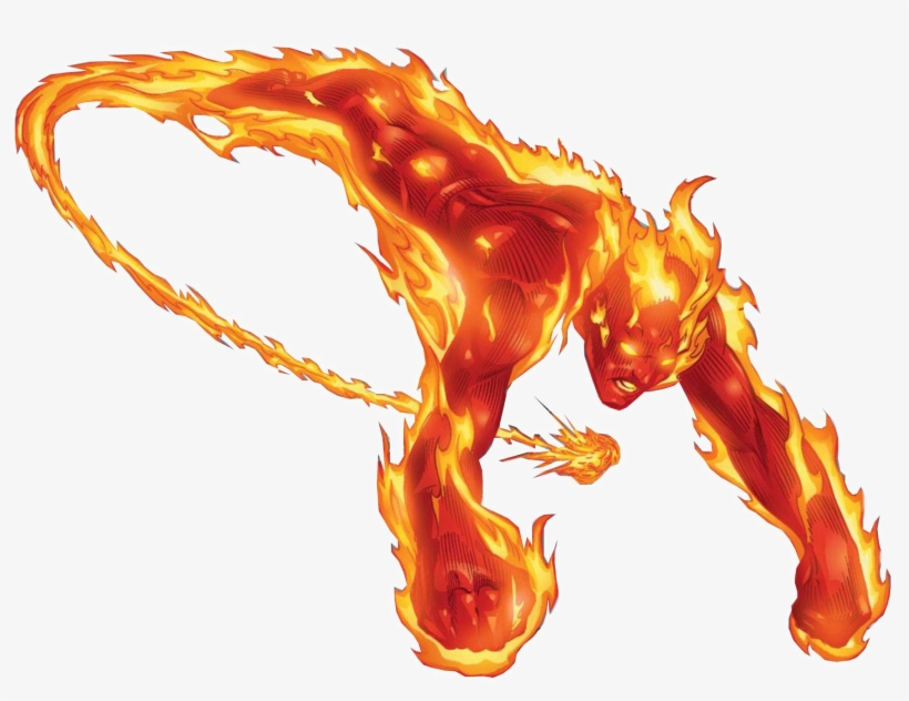 Human Torch Free Png Image - Human Torch Png, transparent png