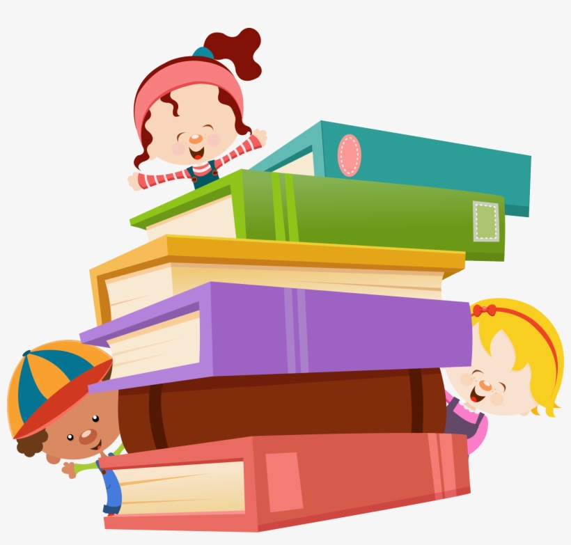 10,000 Books - Niños Y Libros Png, transparent png