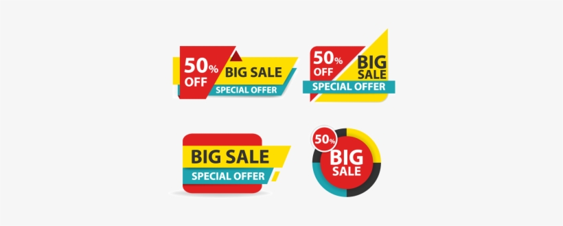 Colorful Shopping Sale Banner, Business, Card, Template - Sale Banner Png, transparent png