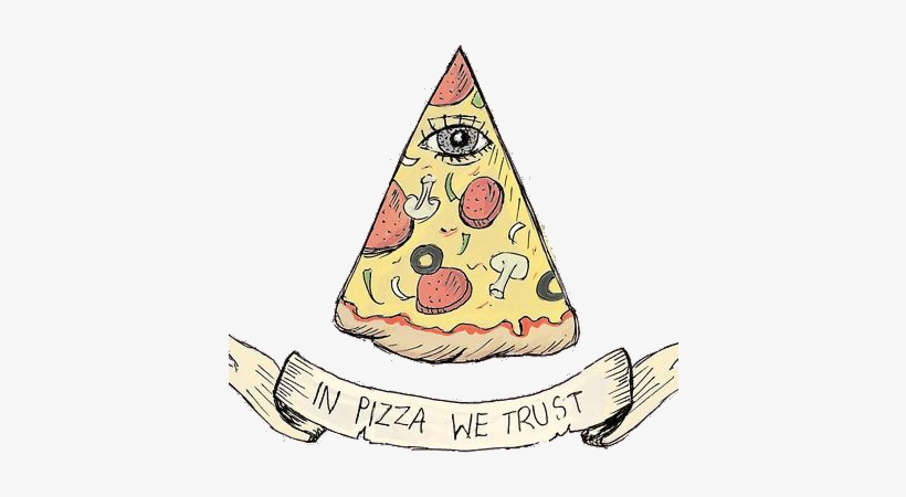 Illuminati Pizza - Transparent Tumblr Pizza, transparent png