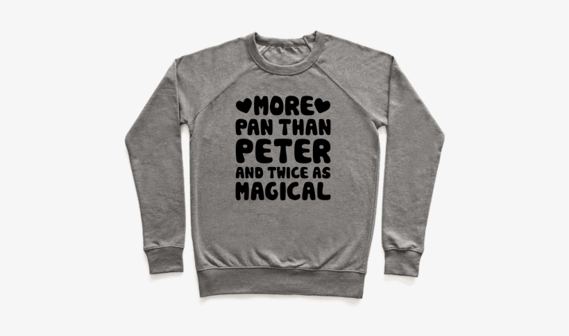 More Pan Than Peter And Twice As Magical Pullover - Bite Me Venus Flytrap Pullover: Funny Pullover Anical, transparent png