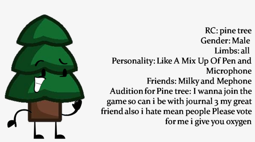 Pine Tree - Cartoon, transparent png