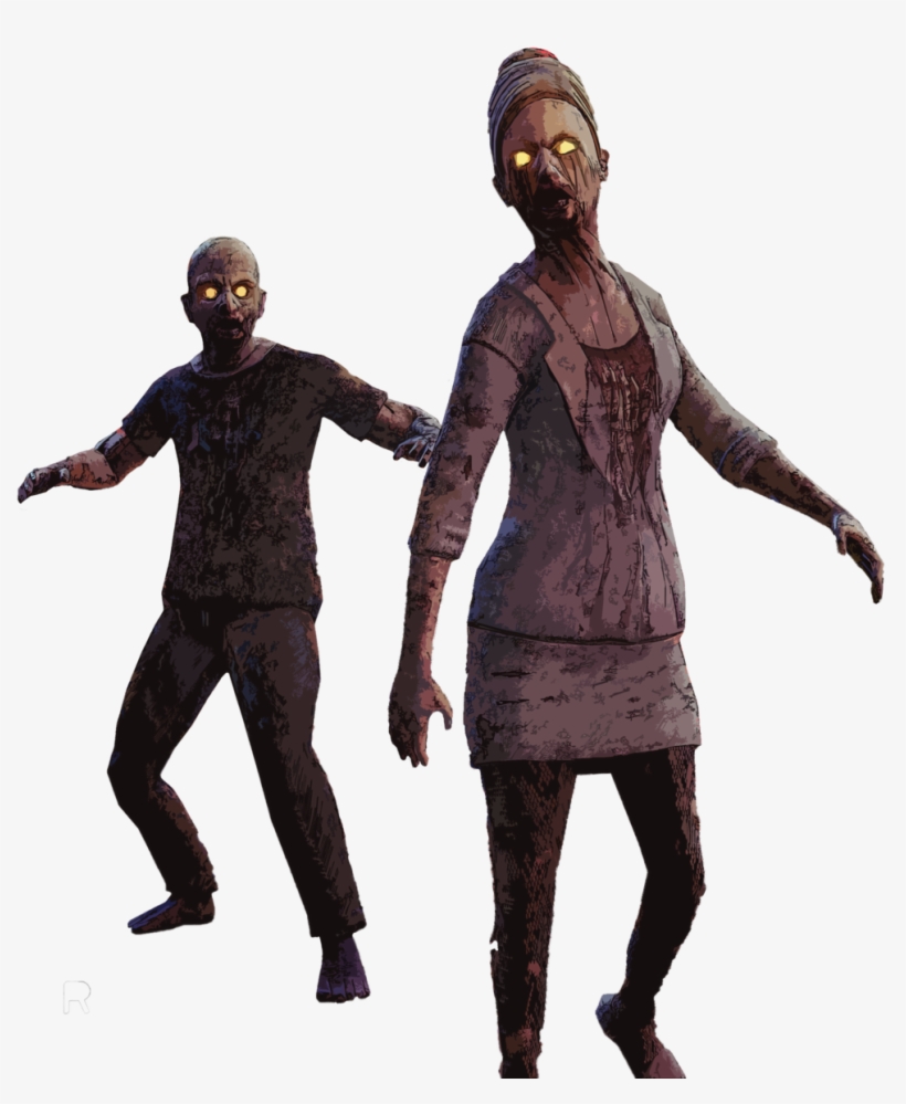 Mtvr Zombiesurvival Cartoon Zombies - Portable Network Graphics, transparent png