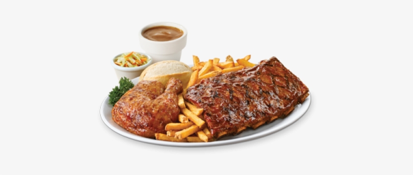Fried Chicken Free Png Image Download - Chicken And Rib Combo, transparent png