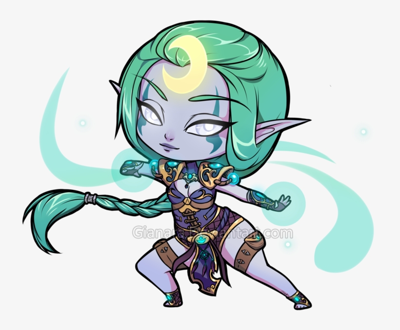 Wow Chibi - World Of Warcraft Chibi, transparent png
