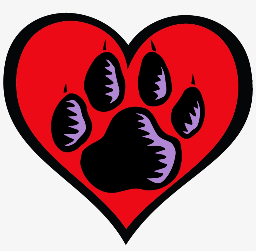 Heart Paw Print Png Www - Heart Transplant Clip Art, transparent png