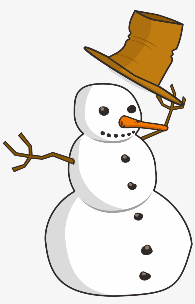How To Set Use Hat Tip Snowman Clipart, transparent png