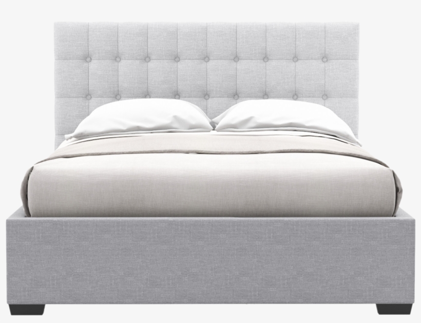 Clip Art Free Download Buy Leia Gas Lift Bed Frame - White Bed Front View, transparent png