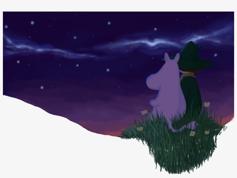 Mooms And Stars, Stars And Mooms - Illustration, transparent png